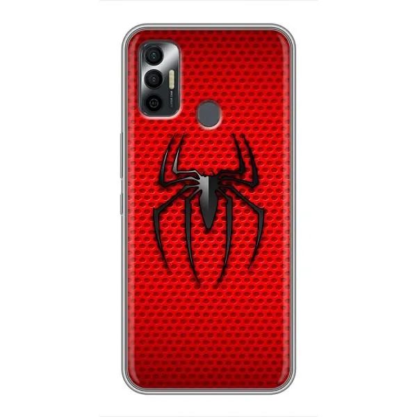 Чохол з принтом «Павук Марвел» для TECNO Spark 7P