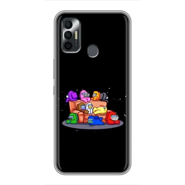 Чехол с принтом «Амонг-ас» для TECNO Spark 7P