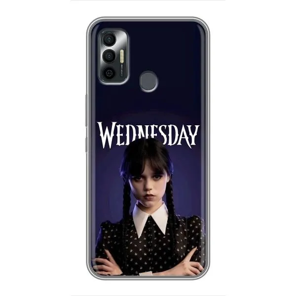 Чехол с принтом «Wednesday» для TECNO Spark 7P