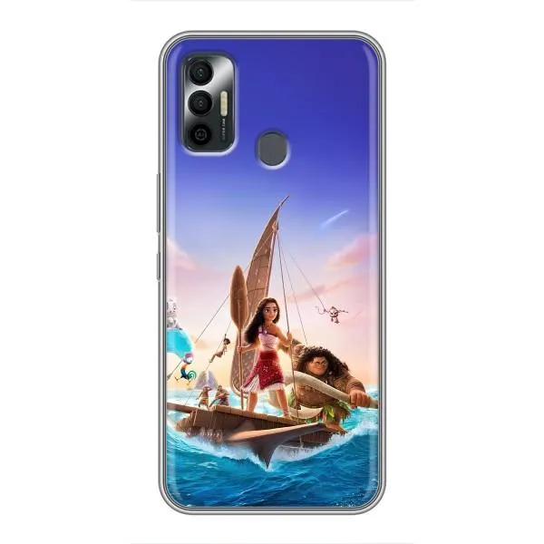 Чехол с принтом «Команда Ваяна Мауи» для TECNO Spark 7P