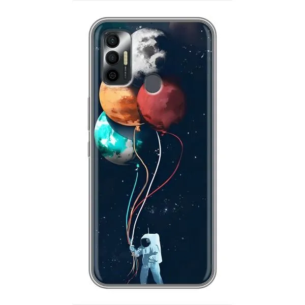 Чехол с принтом «Планеты шарики» для TECNO Spark 7P Чехол с принтом «Планеты шарики» для TECNO Spark 7P