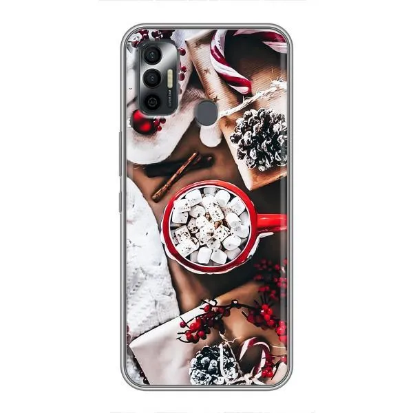Чехол с принтом «Рождественская атмосфера» для TECNO Spark 7P Чехол с принтом «Рождественская атмосфера» для TECNO Spark 7P