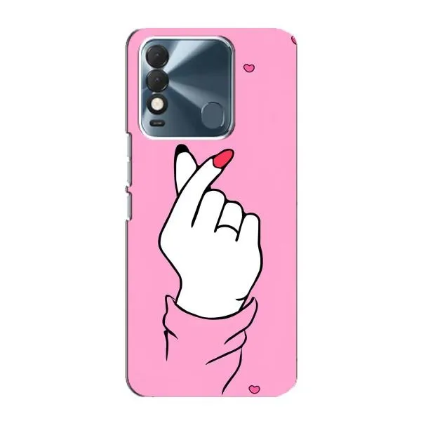Чехол с принтом «Знак Love» для TECNO Spark 8