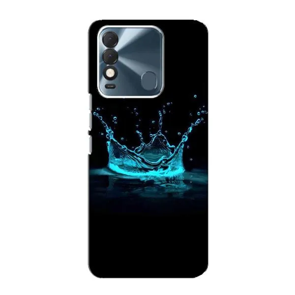 Чохол з принтом «Крапля корони» для TECNO Spark 8 Чохол з принтом «Крапля корони» для TECNO Spark 8