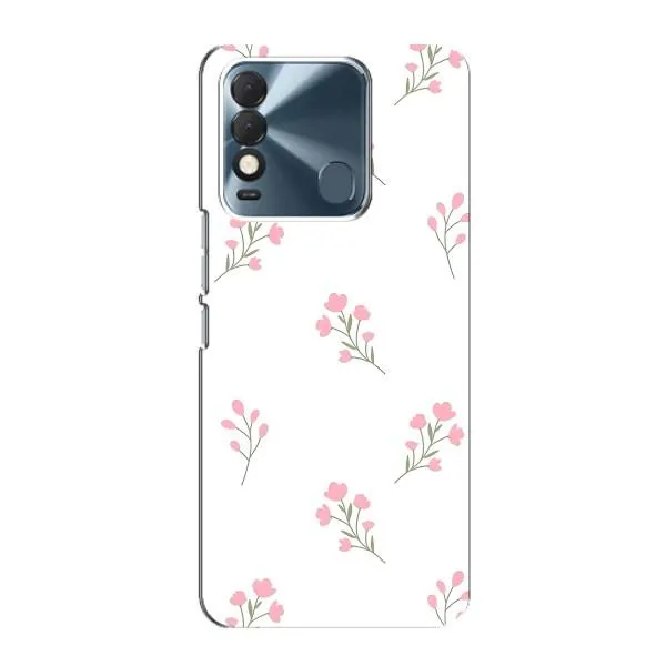 Чехол с принтом «Розовые цветы» для TECNO Spark 8 Чехол с принтом «Розовые цветы» для TECNO Spark 8