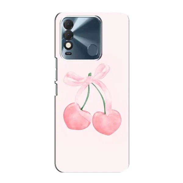 Чехол с принтом «Розовые вишни» для TECNO Spark 8 Чехол с принтом «Розовые вишни» для TECNO Spark 8
