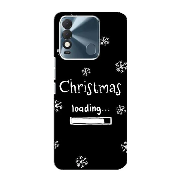 Чехол с принтом «Christmas loading» для TECNO Spark 8