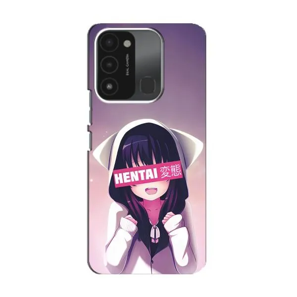 Чохол з принтом «Hentai chan» для TECNO Spark 8C
