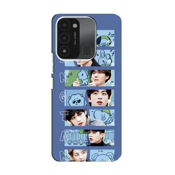 Чохол з принтом «Bangtan» для TECNO Spark 8C