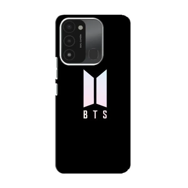Чохол з принтом «Лого BTS» для TECNO Spark 8C