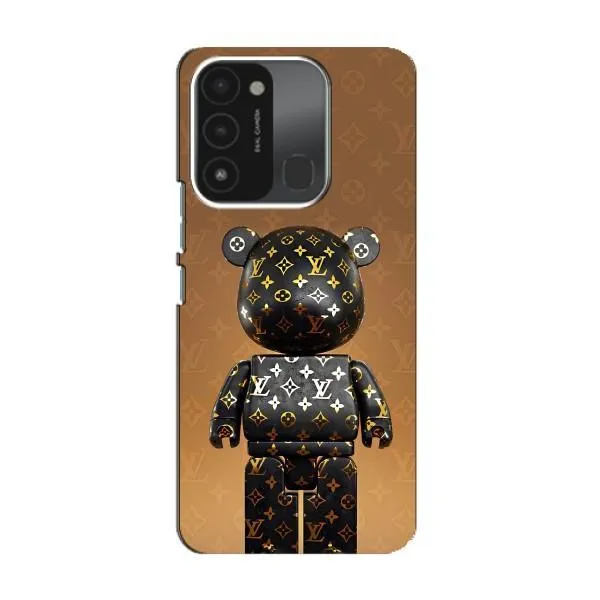 Чохол з принтом «Bearbrick» для TECNO Spark 8C