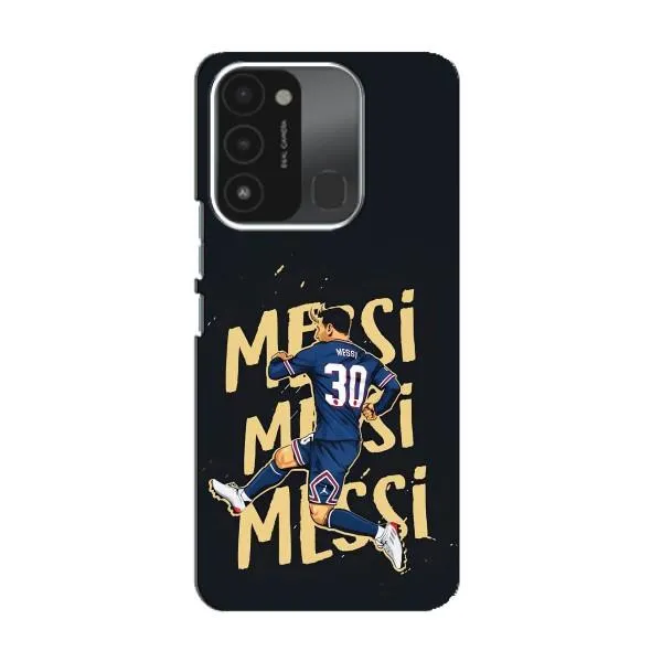 Чехол с принтом «Messi ПСЖ» для TECNO Spark 8C