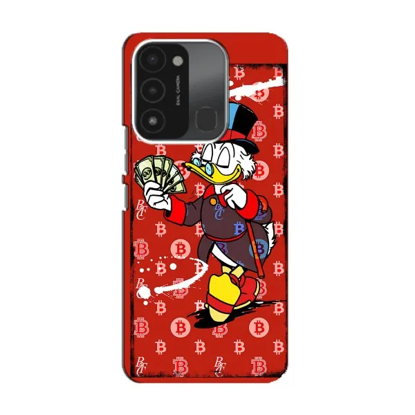 Чехол с принтом «Scrooge MagDag» для TECNO Spark 8C