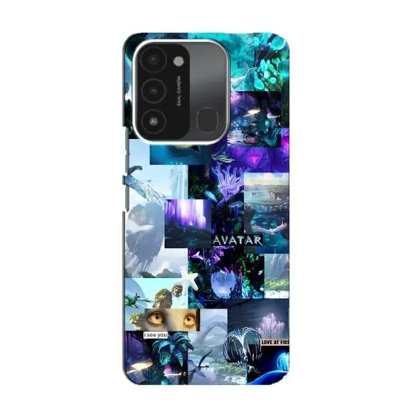 Чохол з принтом «колаж Аватар» для TECNO Spark 8C Чохол з принтом «колаж Аватар» для TECNO Spark 8C