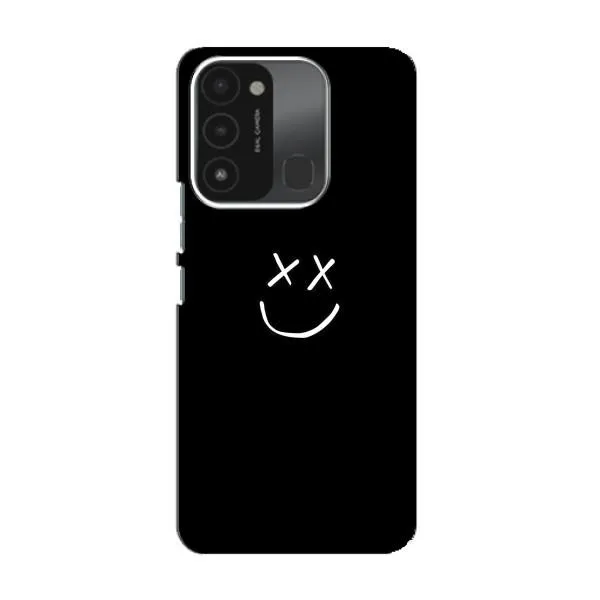 Чохол з принтом «Смайл» для TECNO Spark 8C