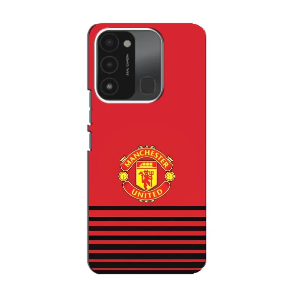 Чехол с принтом «manchester united» для TECNO Spark 8C