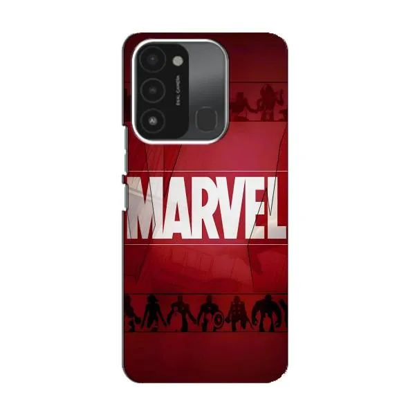 Чохол з принтом «MARVEL» для TECNO Spark 8C