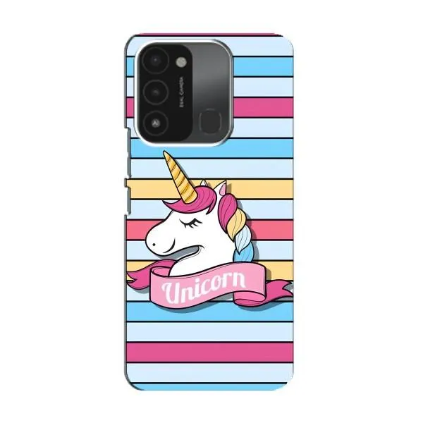 Чехол с принтом «Unicorn» для TECNO Spark 8C