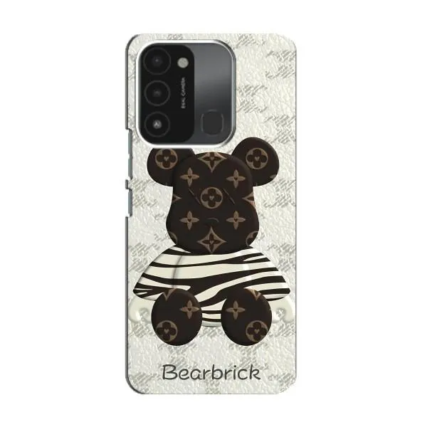 Чехол с принтом «Медведь LV» для TECNO Spark 8C