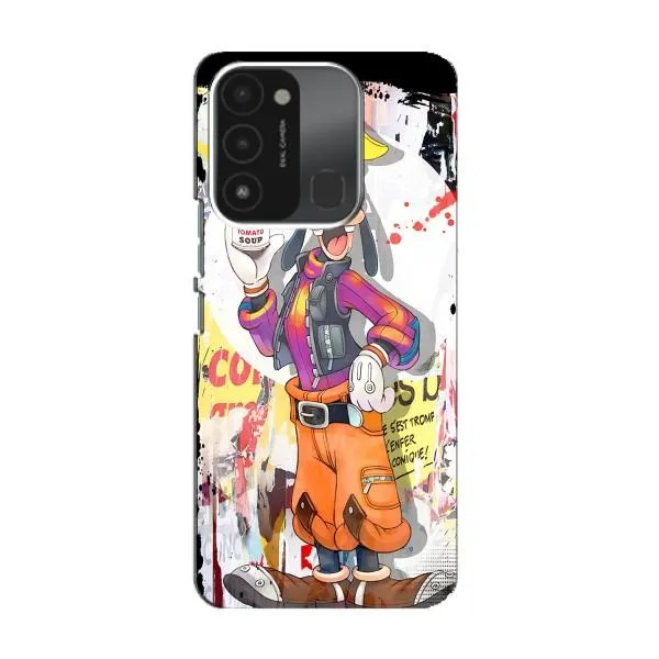 Чохол з принтом «Bad Wolf» для TECNO Spark 8C