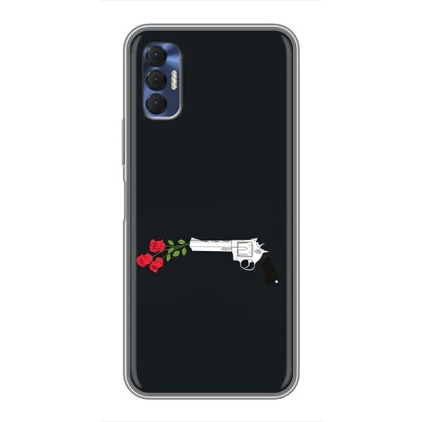 Чехол с принтом «Неожиданные цветы» для TECNO Spark 8P