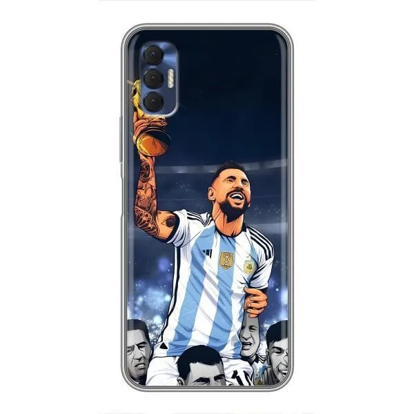 Чехол с принтом «Месси с кубком» для TECNO Spark 8P Чехол с принтом «Месси с кубком» для TECNO Spark 8P