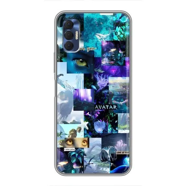 Чехол с принтом «коллаж Аватар» для TECNO Spark 8P