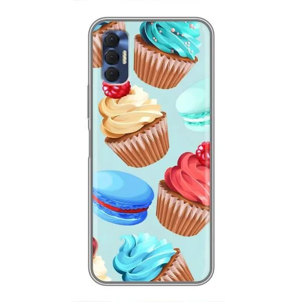 Чехол с принтом «Кексики» для TECNO Spark 8P Чехол с принтом «Кексики» для TECNO Spark 8P