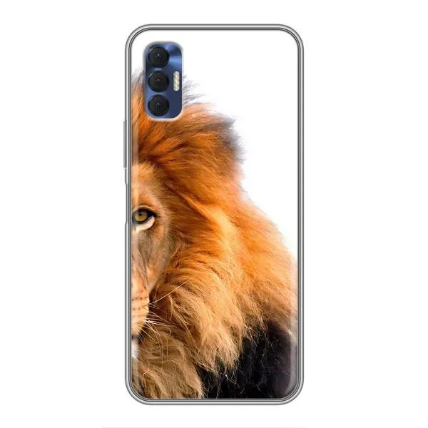 Чехол с принтом «Лев грива» для TECNO Spark 8P
