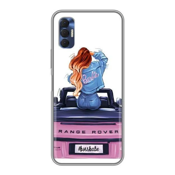 Чехол с принтом «На машине» для TECNO Spark 8P Чехол с принтом «На машине» для TECNO Spark 8P