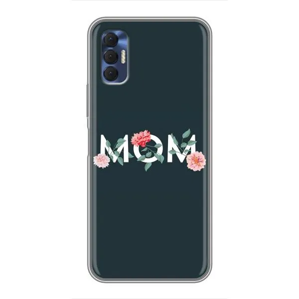 Чехол с принтом «Mom дизайн» для TECNO Spark 8P