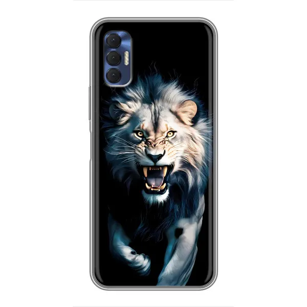 Чохол з принтом «Лев у темряві» для TECNO Spark 8P Чохол з принтом «Лев у темряві» для TECNO Spark 8P