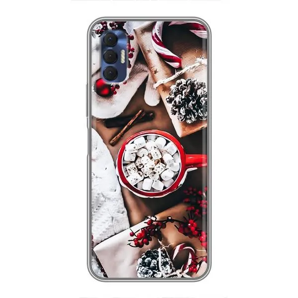 Чехол с принтом «Рождественская атмосфера» для TECNO Spark 8P