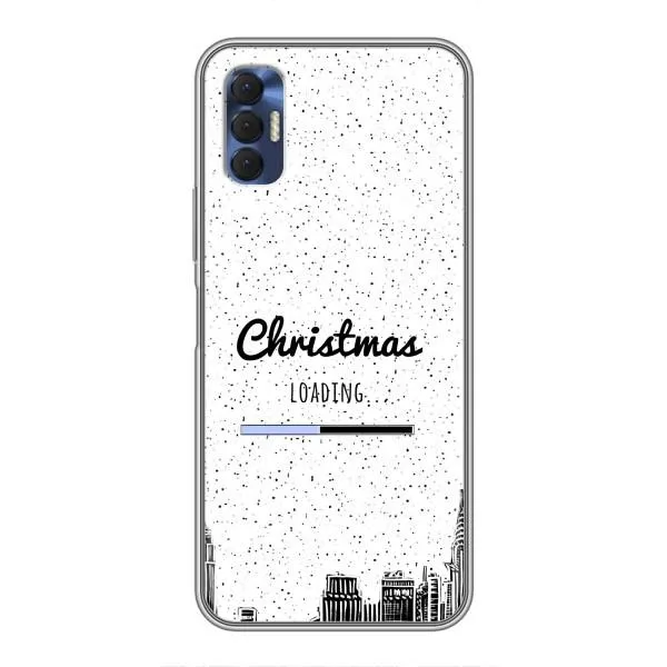 Чехол с принтом «Рождество загружается» для TECNO Spark 8P