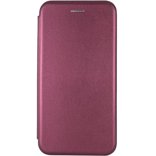 Шкіряний чохол-книжка Classy для TECNO Spark 9 Pro (KH7n) — Бордовий — фото 1