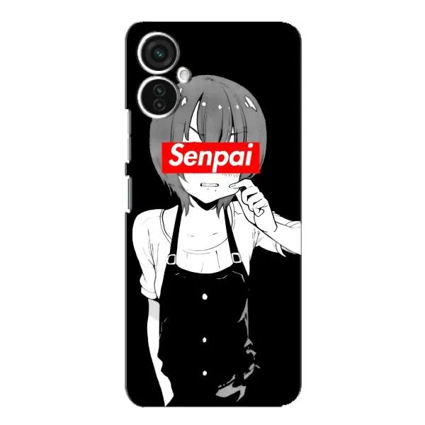 Чохол з принтом «Senpai» для TECNO Spark 9 Pro