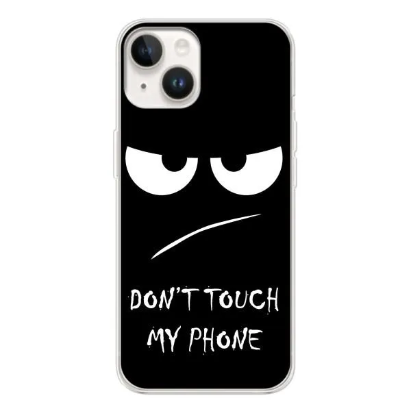 Чехол с принтом «Dont Touch» для TECNO Spark Go 1