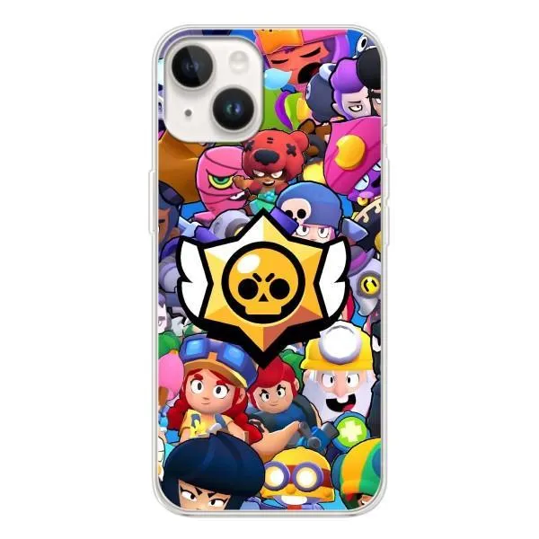 Чехол с принтом «Лого Brawl Stars» для TECNO Spark Go 1