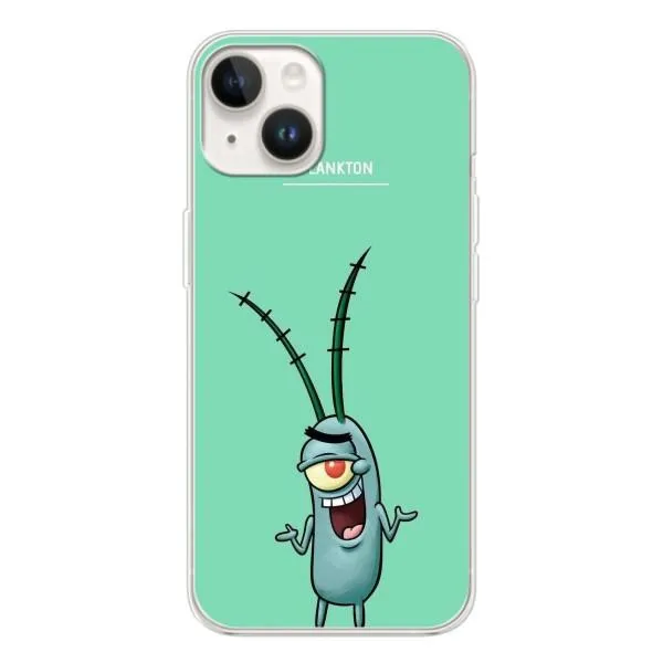 Чехол с принтом «Персонаж Планктон» для TECNO Spark Go 1