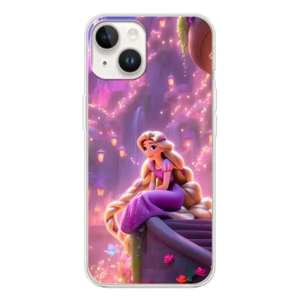 Чехол с принтом «Рапунцель в замке» для TECNO Spark Go 1
