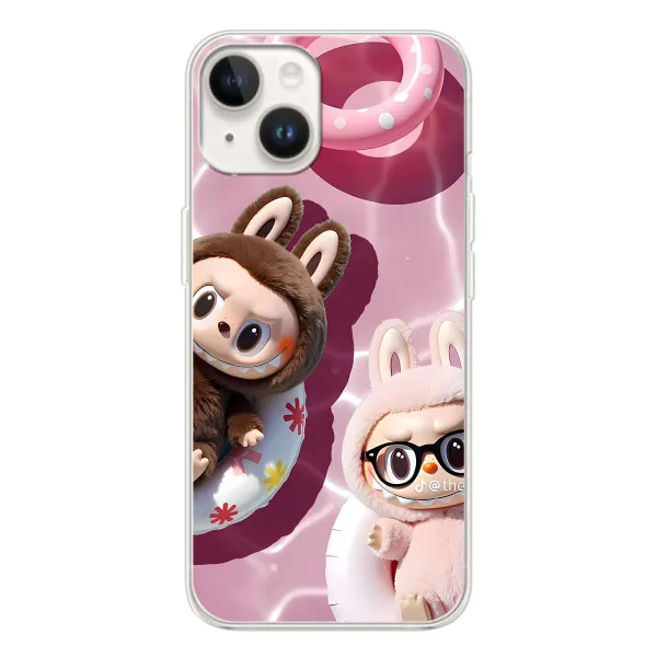 Чехол с принтом «Игрушка Лабубу» для TECNO Spark Go 1