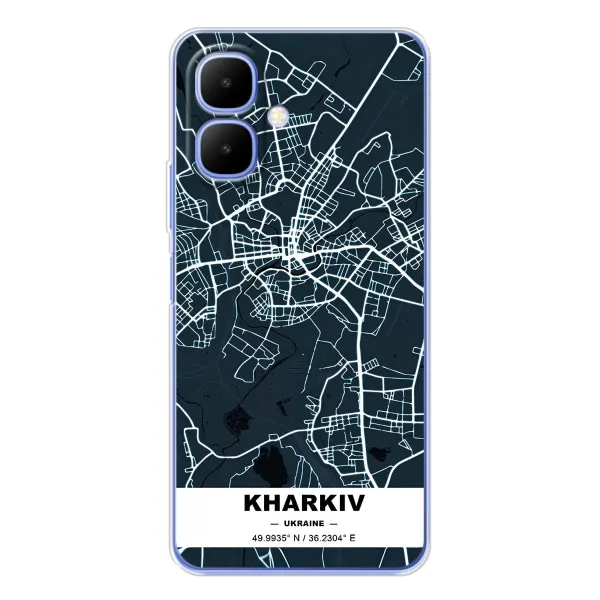 Чехол с принтом «Харьков» для TECNO Spark Go 2