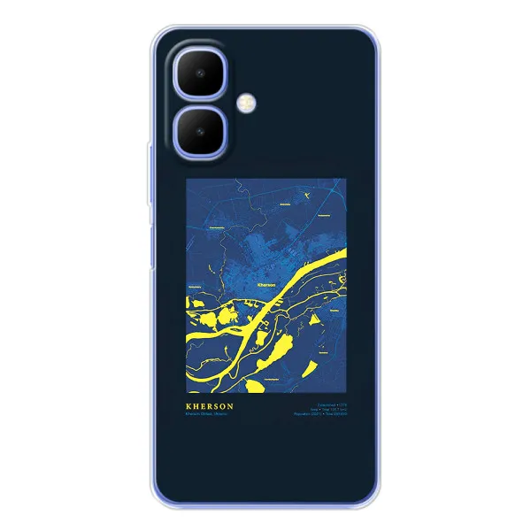 Чехол с принтом «Херсон» для TECNO Spark Go 2