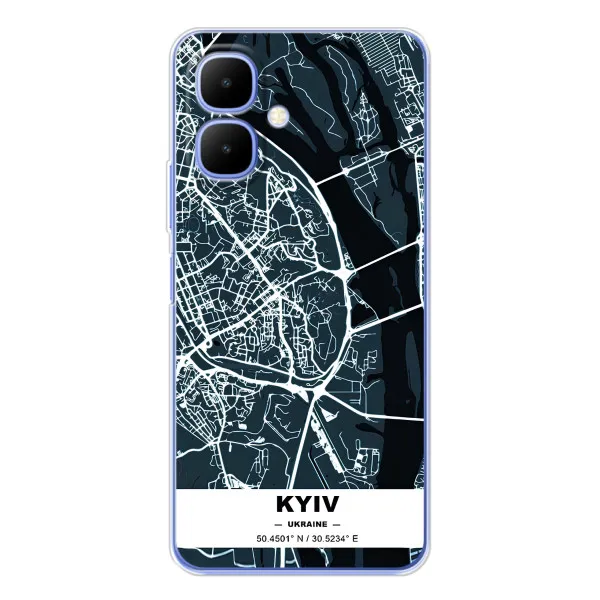 Чехол с принтом «Киев» для TECNO Spark Go 2