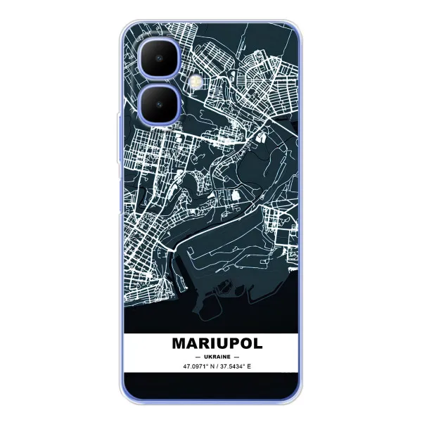 Чехол с принтом «Мариуполь» для TECNO Spark Go 2
