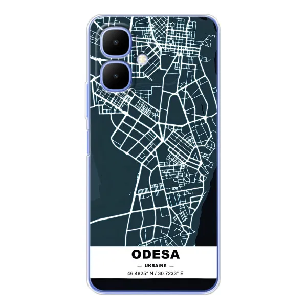 Чехол с принтом «Одесса» для TECNO Spark Go 2