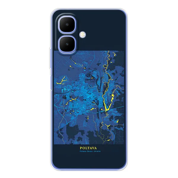 Чехол с принтом «Полтава» для TECNO Spark Go 2