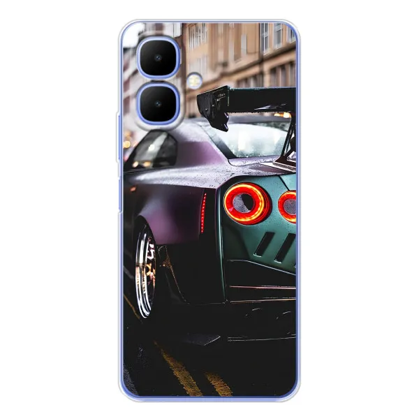 Чохол з принтом «Тачка» для TECNO Spark Go 2