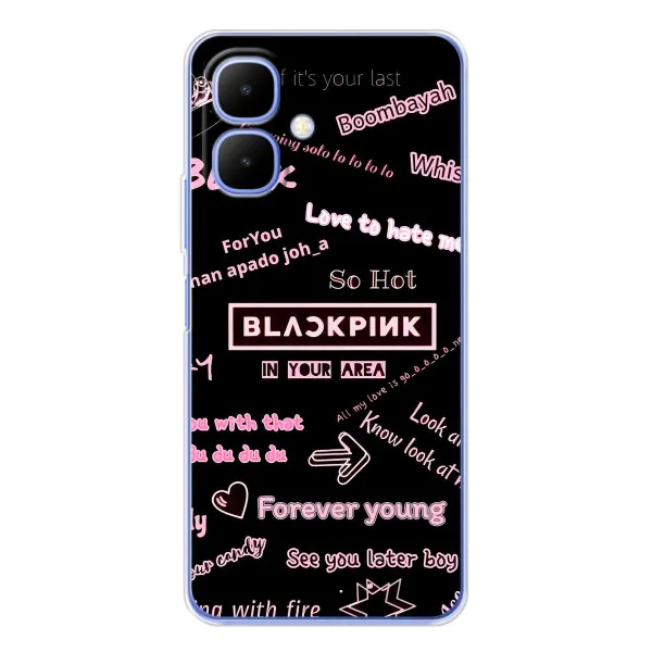 Чохол з принтом «BLACKPINK» для TECNO Spark Go 2