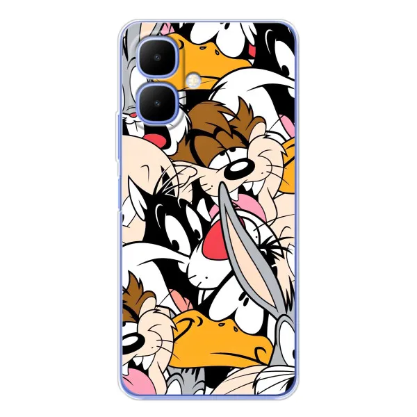 Чохол з принтом «Looney Tunes» для TECNO Spark Go 2 Чохол з принтом «Looney Tunes» для TECNO Spark Go 2